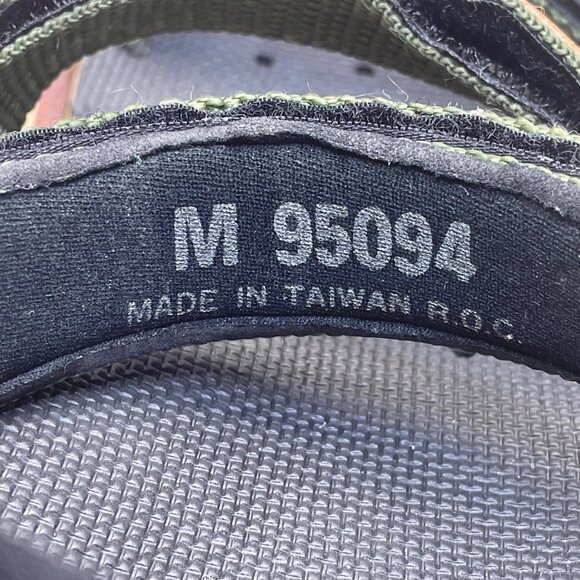 Timberland Men’s Green & Brown Lightweight Adjustable Strapped Sandals Size M - Picture 6 of 7